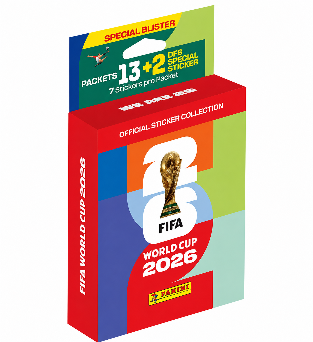 Panini FIFA World Cup 2026 - 13 Saquetas + 2 DFB Special