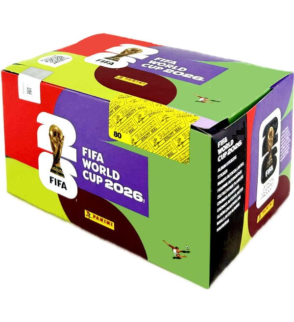 Panini FIFA World Cup 2026 – Caixa de 100 Saquetas