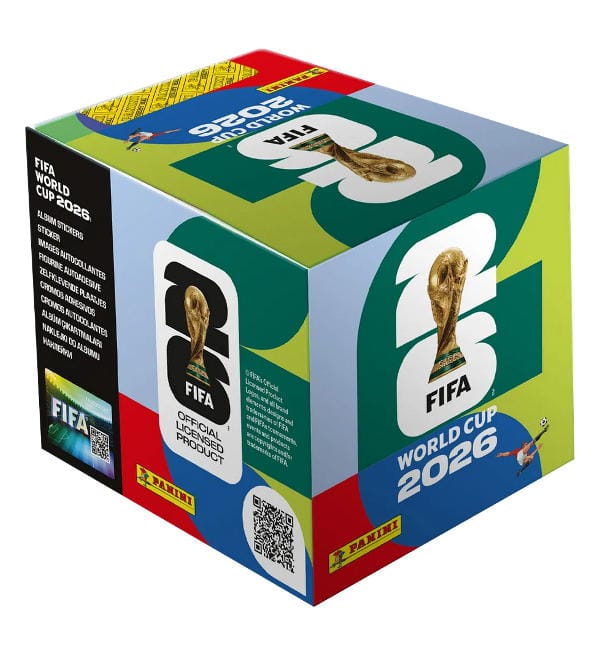 Panini FIFA World Cup 2026 – Caixa de 50 Saquetas